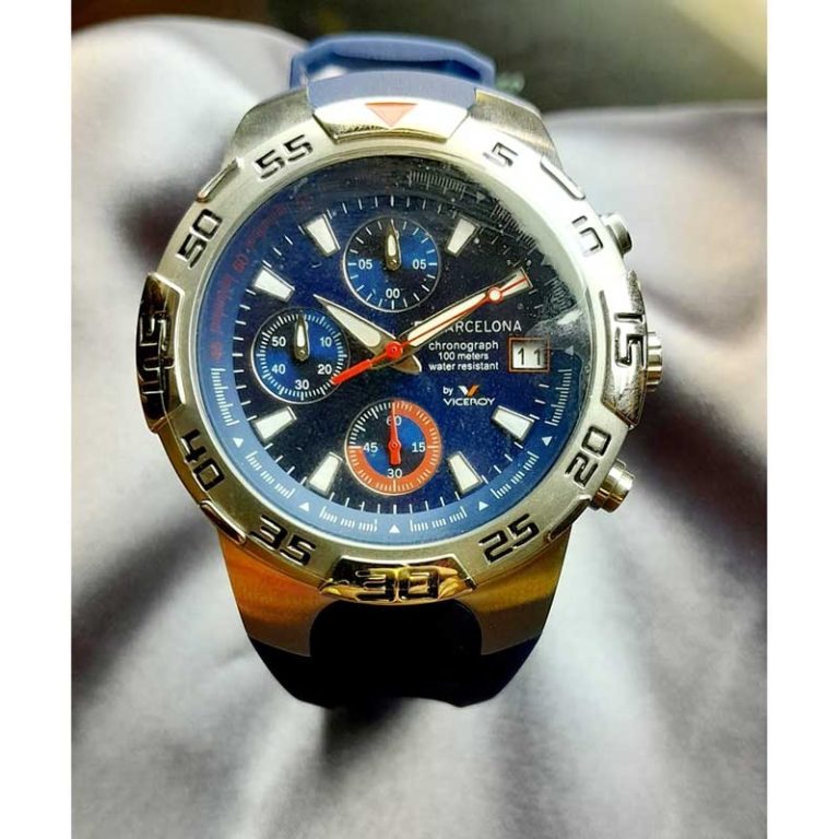 Reloj Viceroy F.C.Barcelona para caballero. En acero y correa de caucho ...